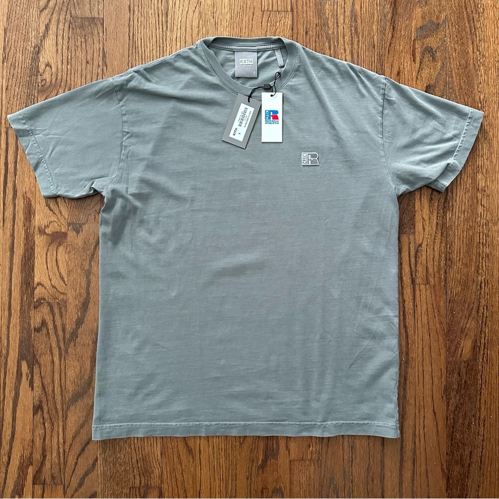 Kith for Russell Athletic T-Shirt in “Argon” Size S